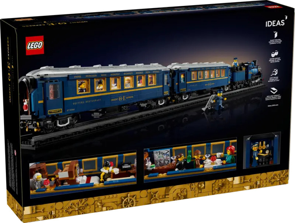 Pociąg Orient Express - nowy zestaw Lego