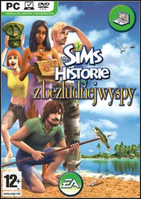 Okładka do The Sims: Historie z bezludnej wyspy