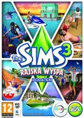 Okładka do The Sims 3: Rajska wyspa