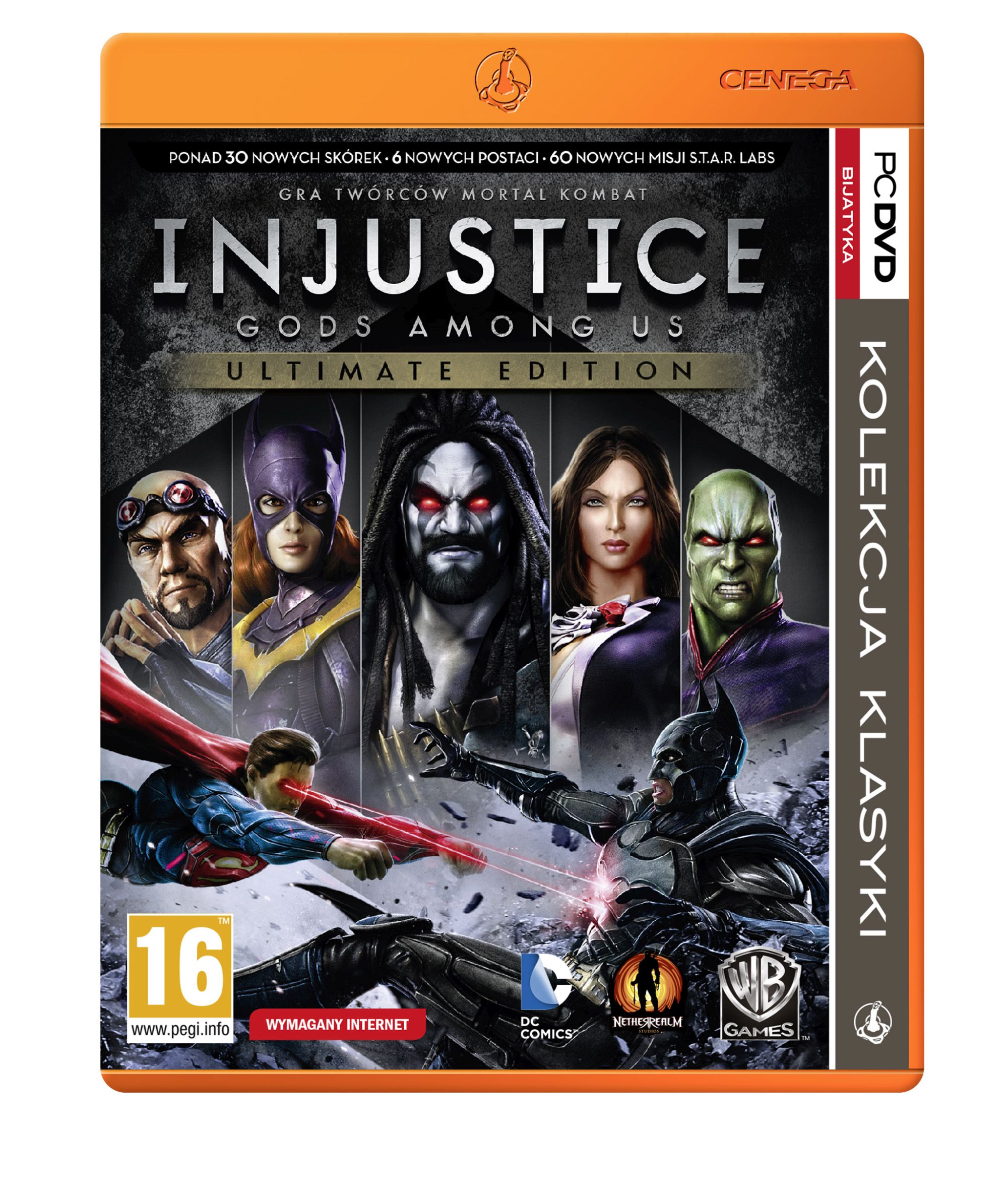 Okładka do Injustice: Gods Among Us Ultimate Edition