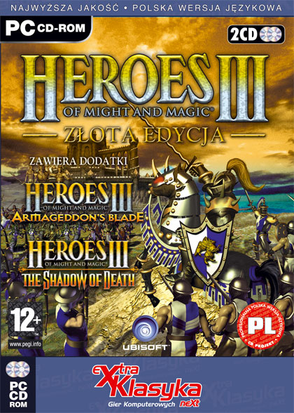 Okładka do Heroes III gold edition
