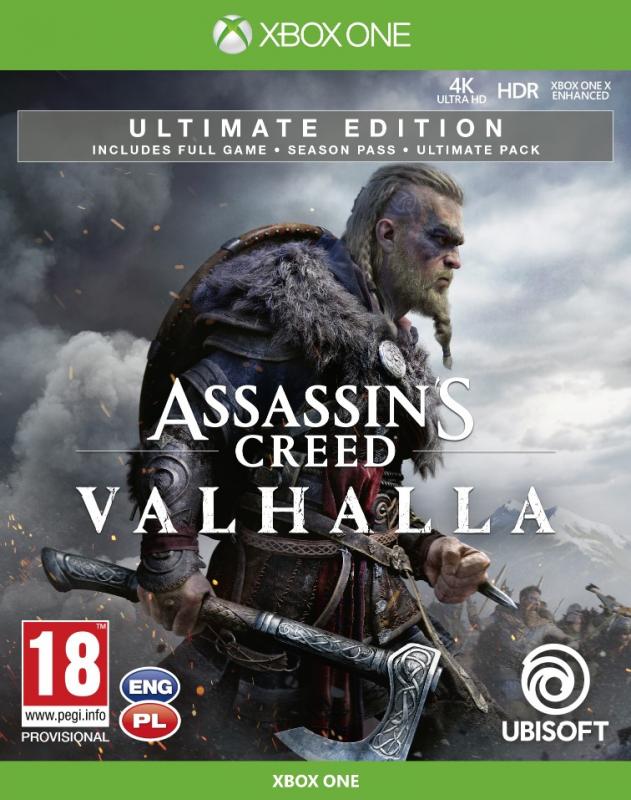 Okładka do Assassin's Creed Valhalla Edycja Ultimate (Ultimate Edition)
