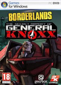 Okładka do Borderlands: The Secret Armory of General Knoxx