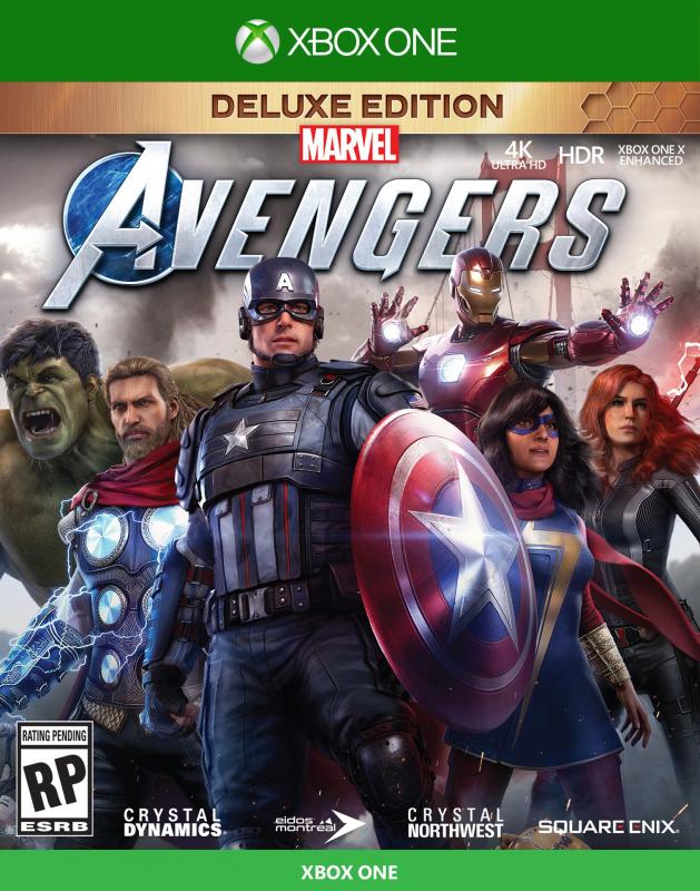 Okładka do Marvel’s Avengers Deluxe Edition