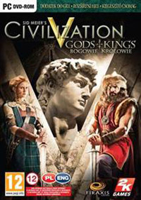 Okładka do Sid Meier’s Civilization V: Bogowie i Królowie