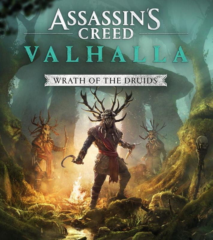 Okładka do Assassin's Creed Valhalla Gniew Druidów