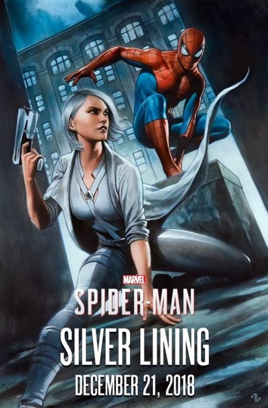 Okładka do Marvel’s Spider-Man: Silver Lining