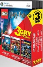 Okładka - Pak: LEGO Harry Potter: Lata 1-4 / LEGO Harry Potter: Lata 5-7 / Lego Batman 2: DC Super Heroes