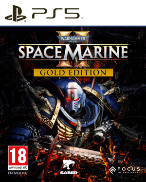 Okładka - Warhammer 40000 Space Marine 2 Gold Edition