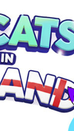 Okładka - 100 Cats Lost In England Find & Color