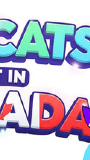 Okładka - 100 Cats Lost In Canada Find & Color