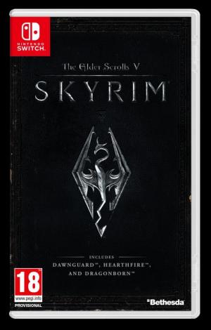 Okładka - The Elder Scrolls V: Skyrim Switch Edition