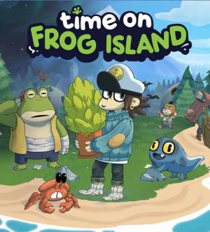 okładka Time on Frog Island