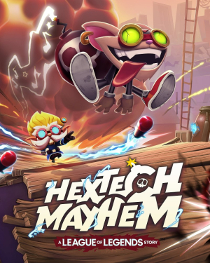 Okładka - Hextech Mayhem A League of Legends Story