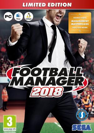 Okładka - Football Manager 2018