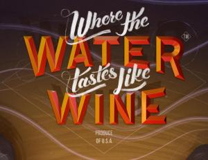 okładka Where the Water tastes like Wine