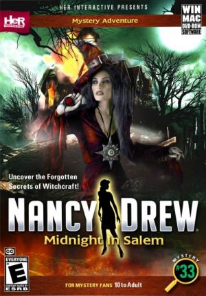 Okładka - Nancy Drew: Midnight in Salem
