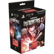 Okładka - InFamous 2 + Pad DualShock3 czerwony