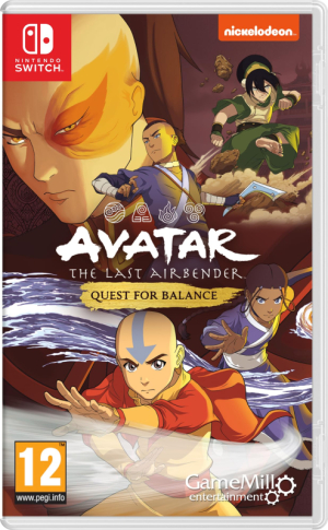 Okładka - Avatar: The Last Airbender - Quest for Balance