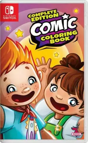 Comic Coloring Book