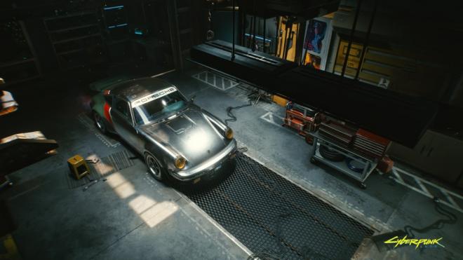 Porsche 911 w Cyberpunk 2077