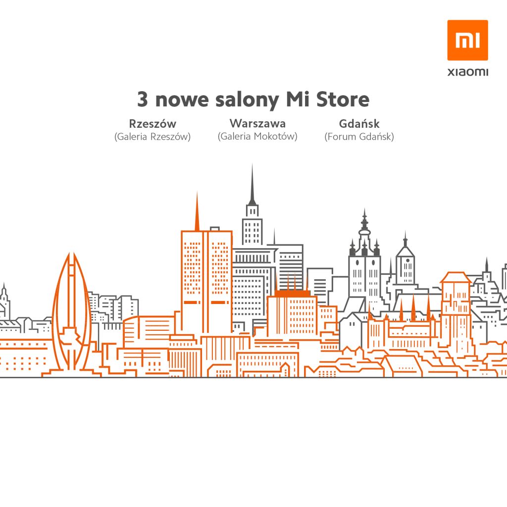 3 nowe Mi Stores