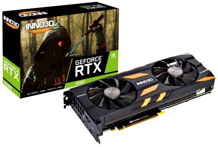INNO3D GeForce RTX 2080 X2 OC (Card+Box)