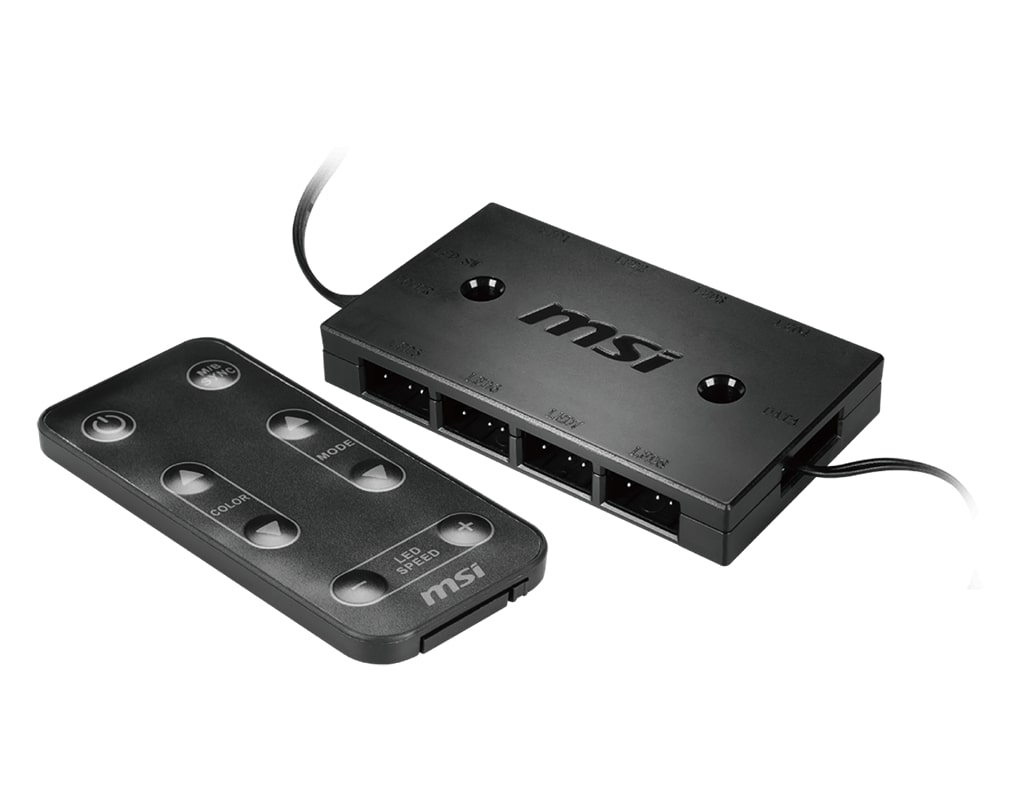 MSI Addressable RGB Control Box with Remote low_res