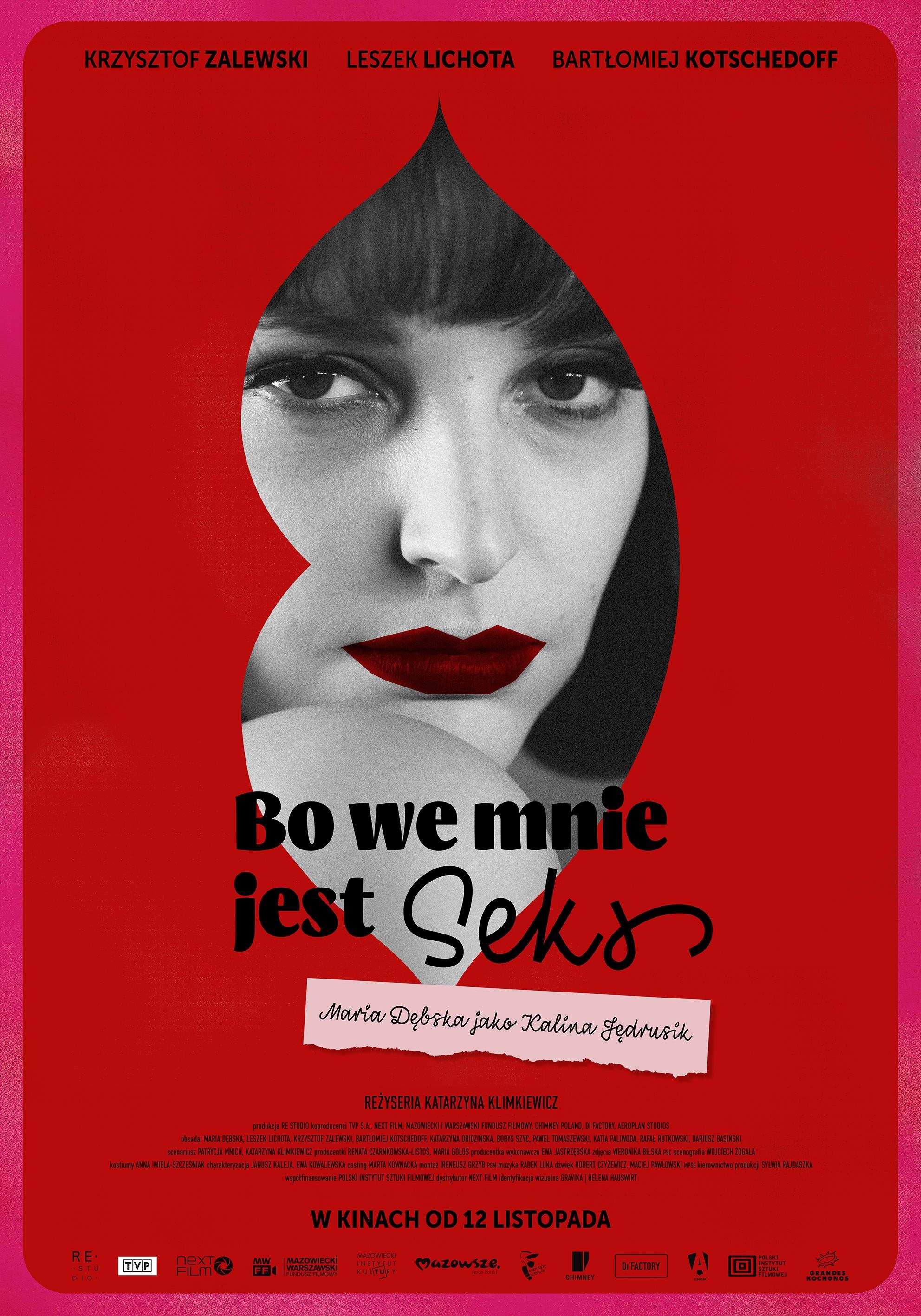 Bo we mnie jest seks - plakat