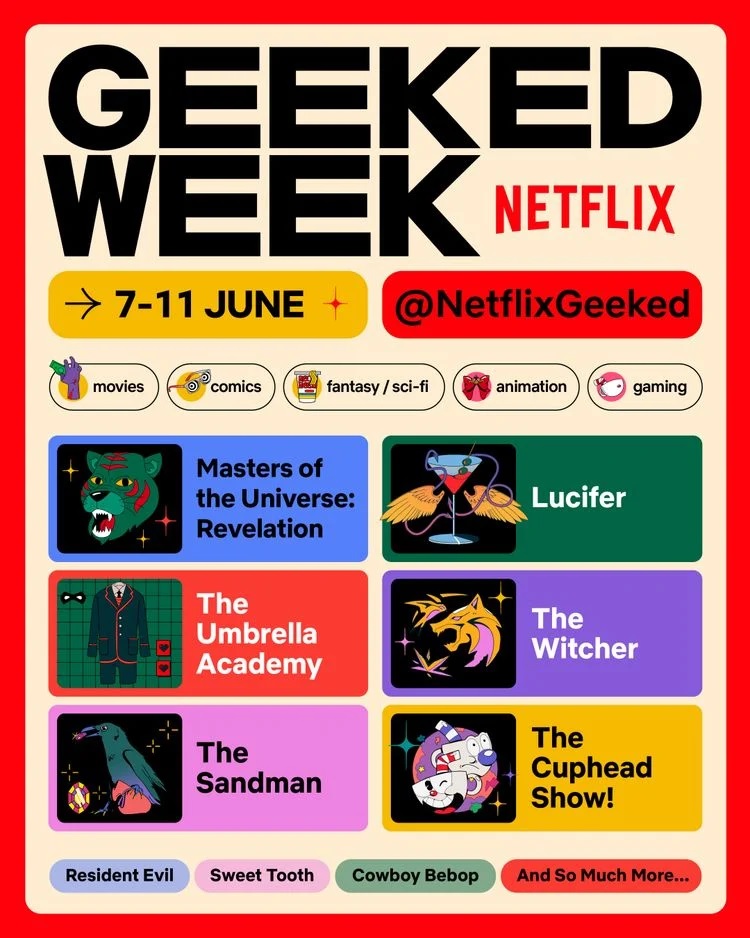 Geeked Week - Netflix