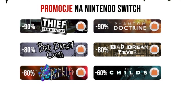 Promocje na Nintendo switch 