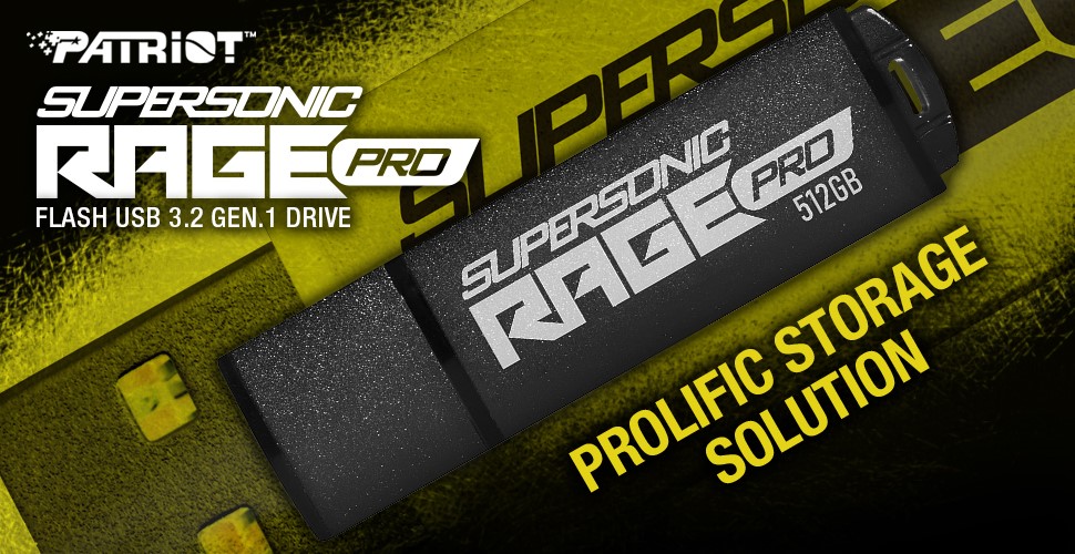 PATRIOT Supersonic Rage Pro USB 3-2 Gen- 1