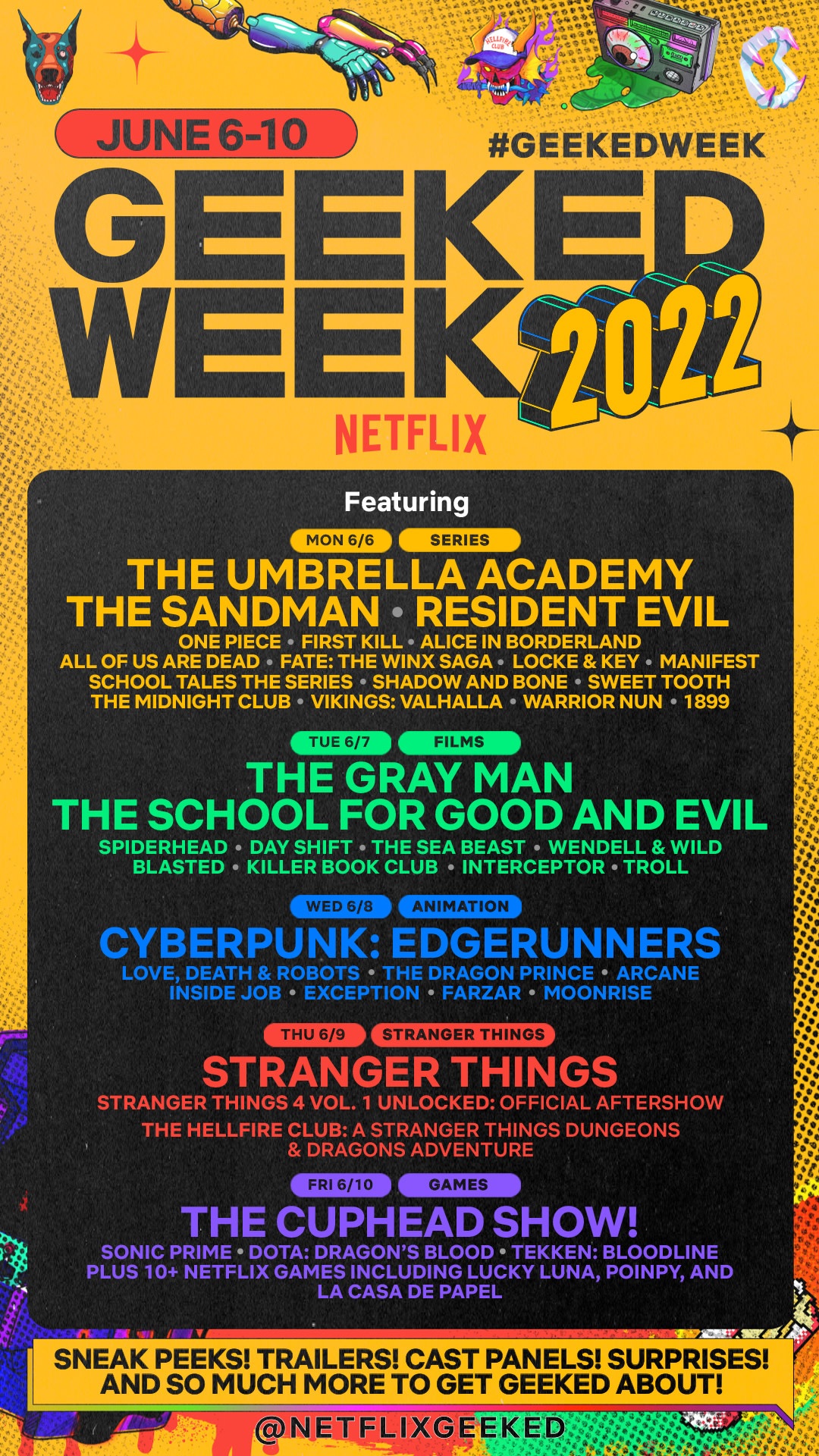 Geeked Week - plakat