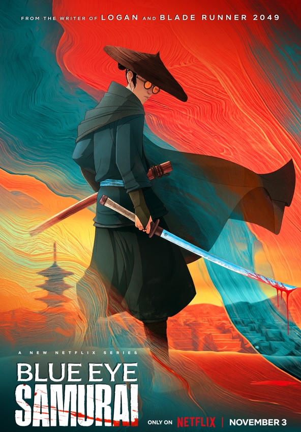 Niebieskooki samuraj - plakat