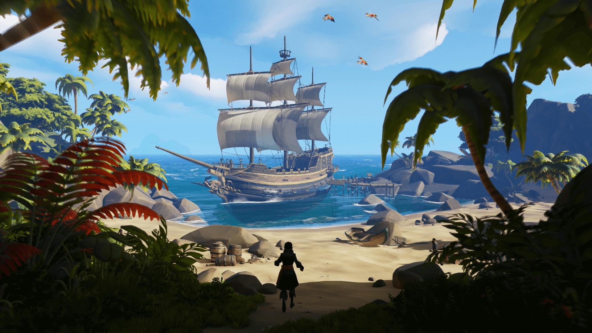 Sea of Thieves wygląda super na nowym fragmencie rozgrywki