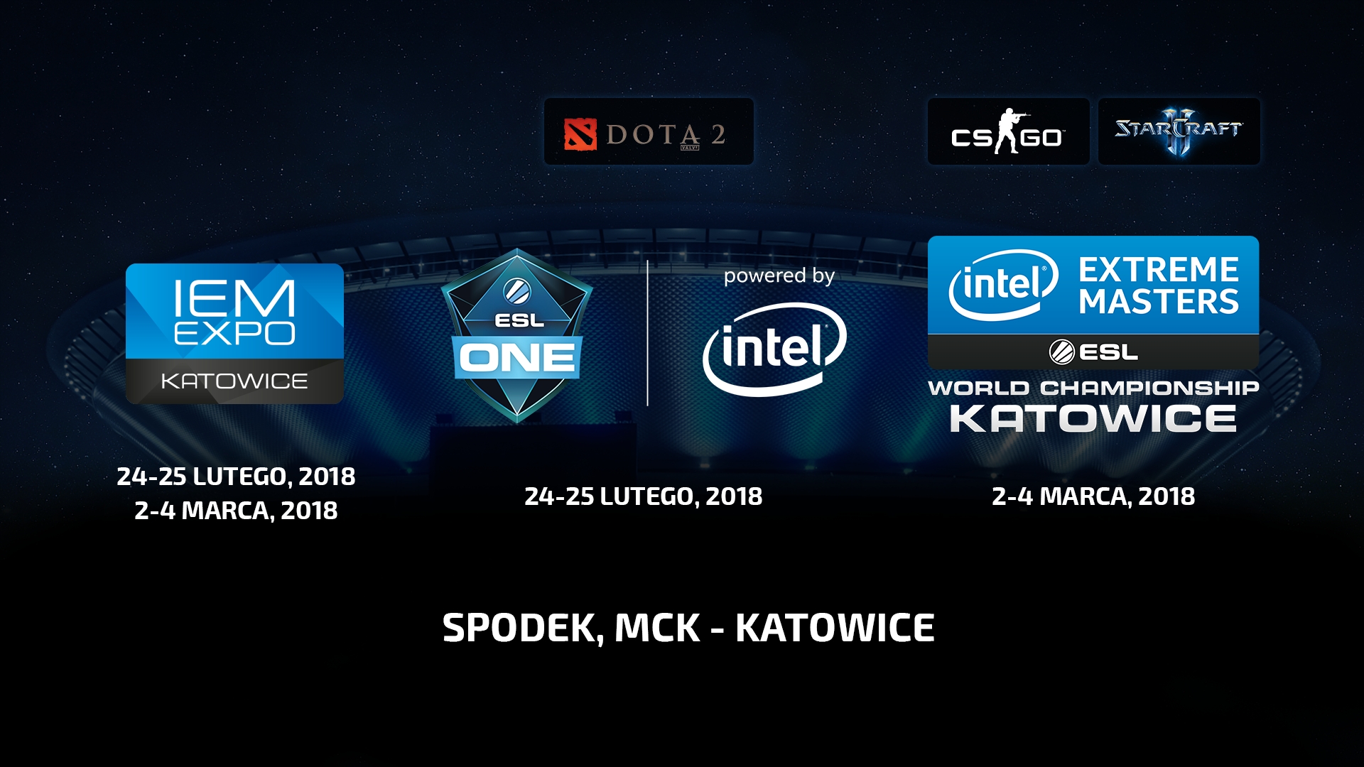 Druga pula biletów na IEM i ESL ONE 2018 wystartuje w grudniu!