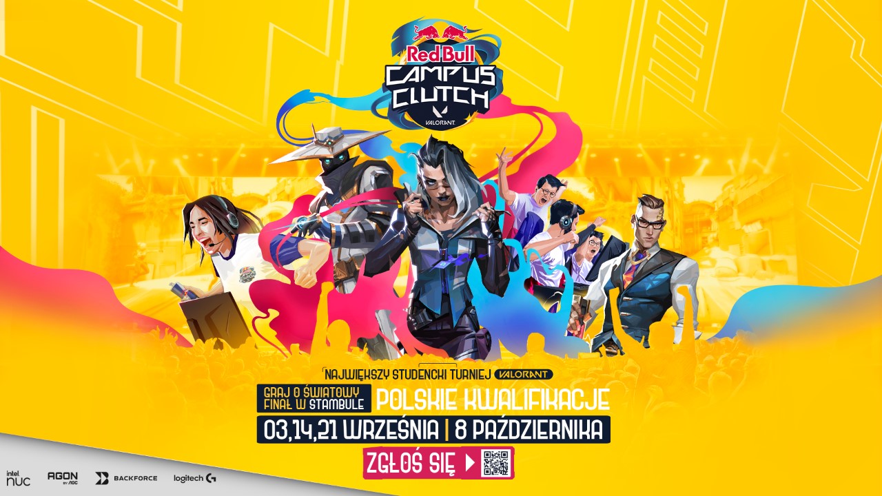 Powoli startuje 3. edycja Red Bull Campus Clutch! Studenci mają okazję pokazać się na scenie Valoranta