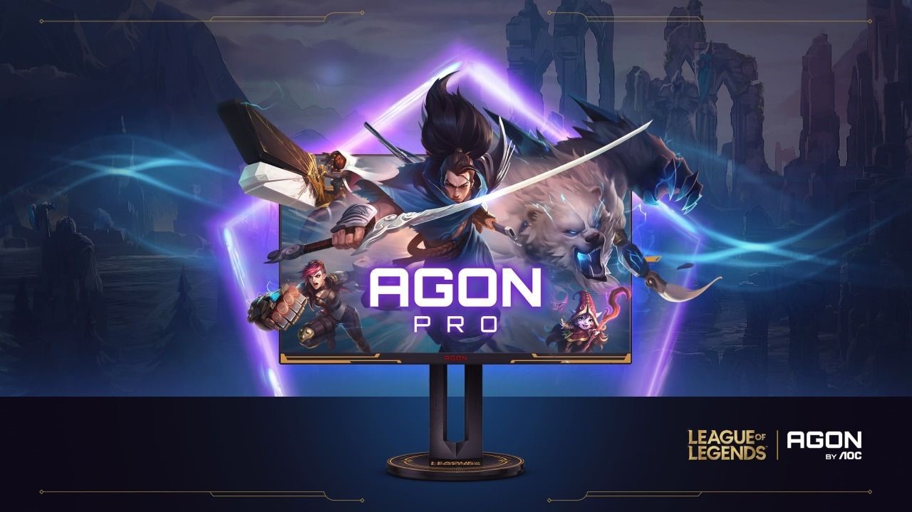 AGON PRO AG275QXL to pierwszy monitor AOC i Riot Games w motywie League of Legends