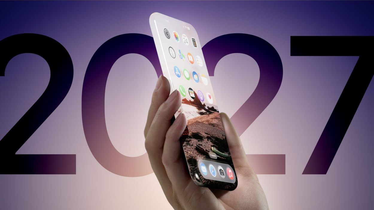 Apple planuje iPhone'a z ekranem na całej powierzchni