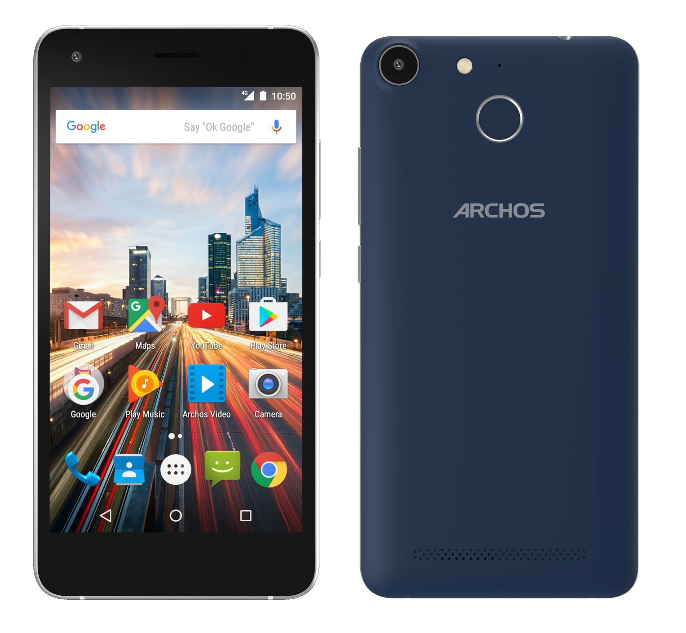 ARCHOS 50f Helium - tani smarfton z czytnikiem linii papilarnych