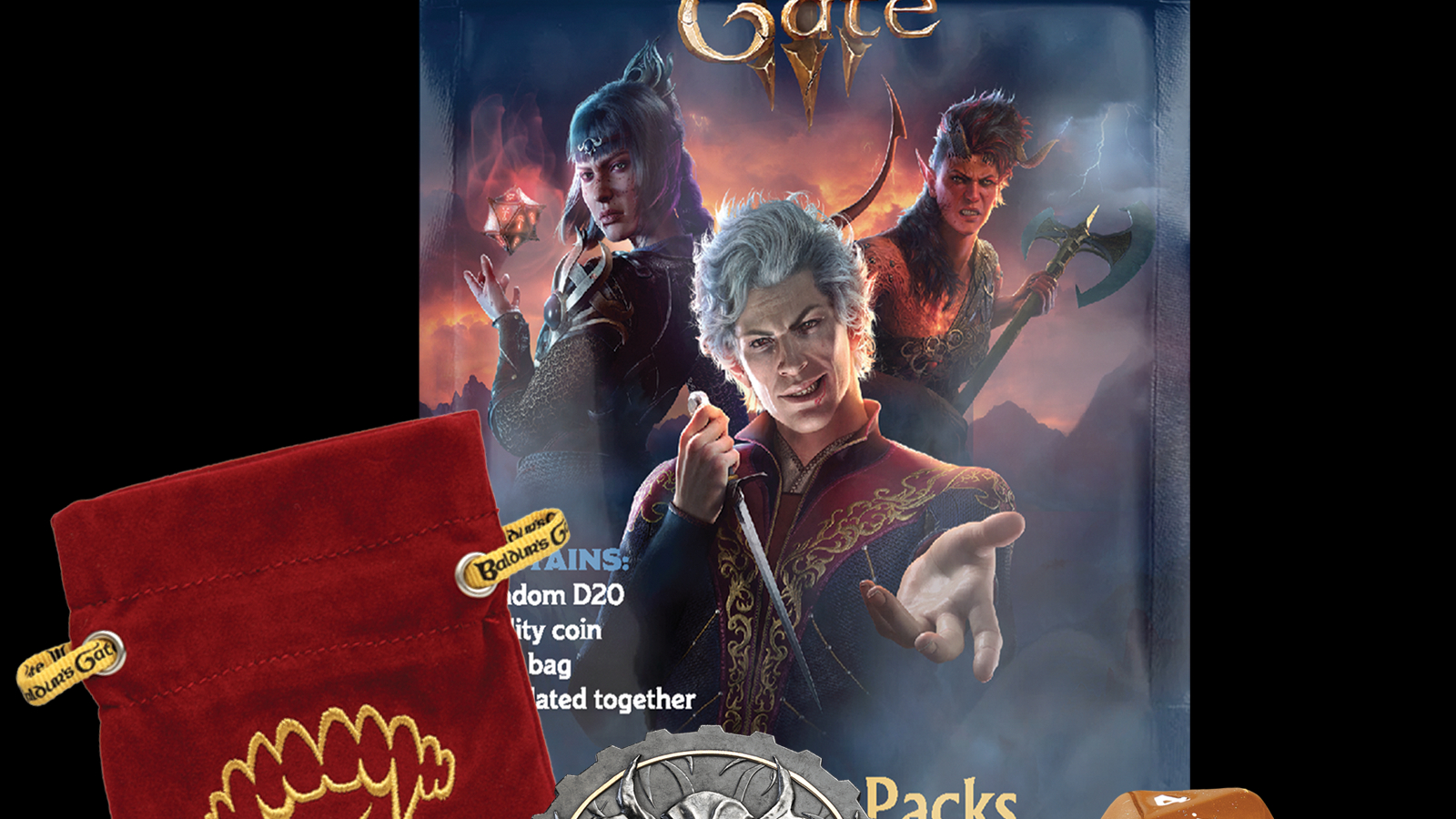 Baldurâ€™s Gate 3 dostÄ™pne teÅ¼ jako zestaw koÅ›ci do gry stoÅ‚owej