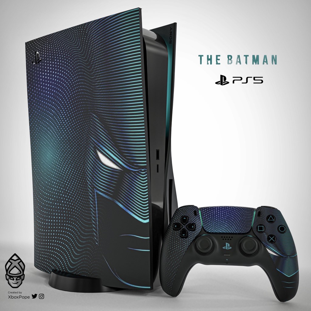 Bat-PS5? Fan wykonał świetną grafikę koncepcyjną, prezentującą się wyśmienicie dla fanów Mrocznego Rycerza!