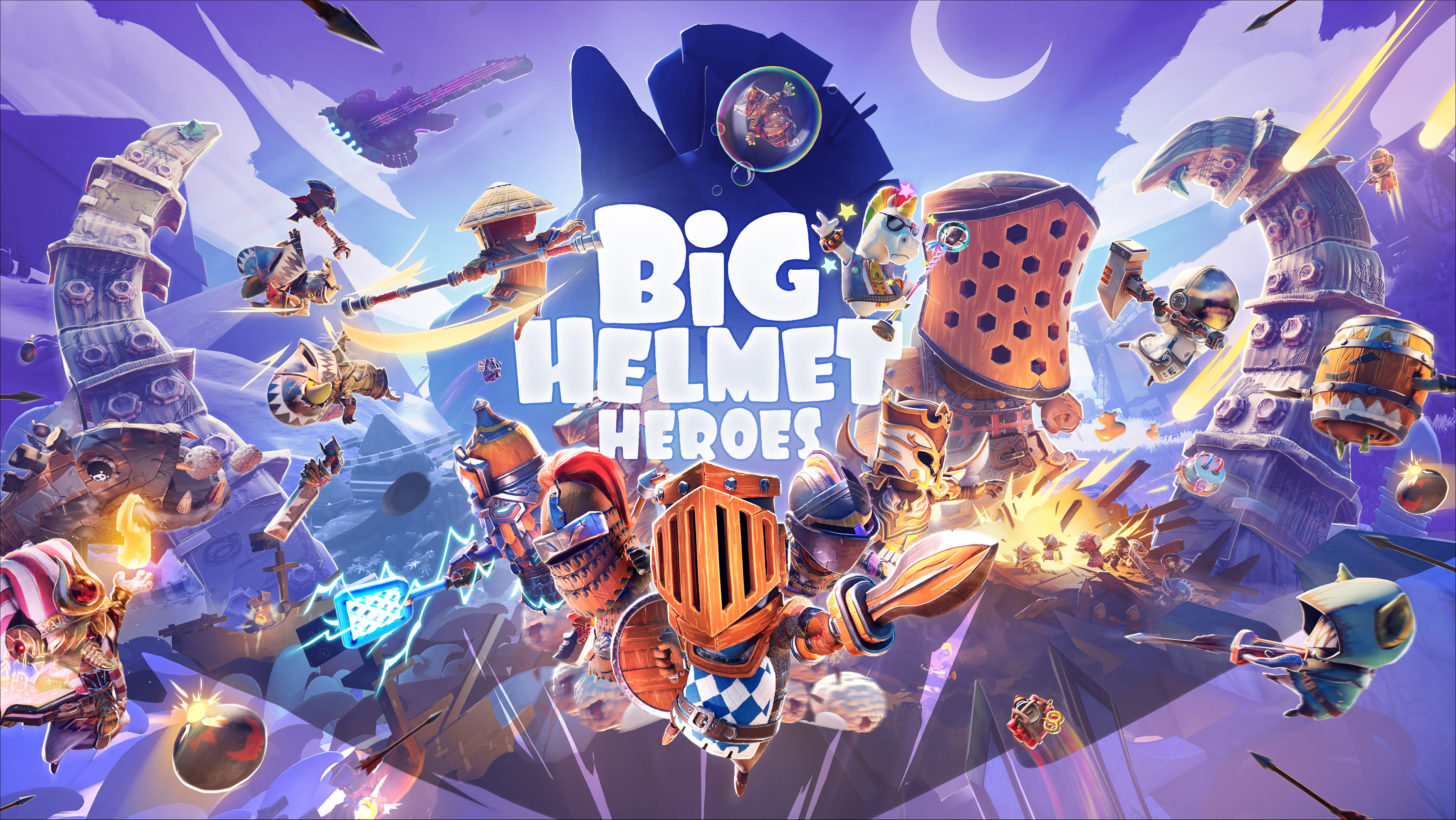 Big Helmet Heroes: Dynamiczna i zabawna gra 3D nadchodzi w 2025 roku!