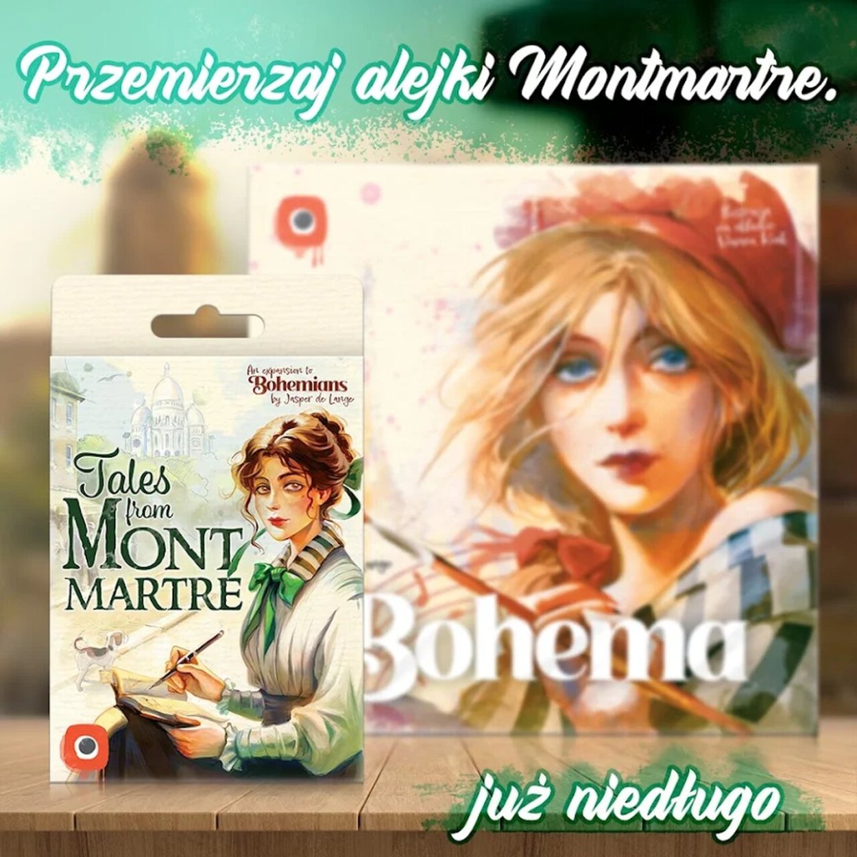 Bohema: Opowieści z Montmartre – nowy dodatek do popularnej gry planszowej