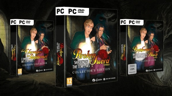 Broken Sword: Reforged - Collector's Edition, wersja pudełkowa sfinansowana w ciągu trzydziestu minut