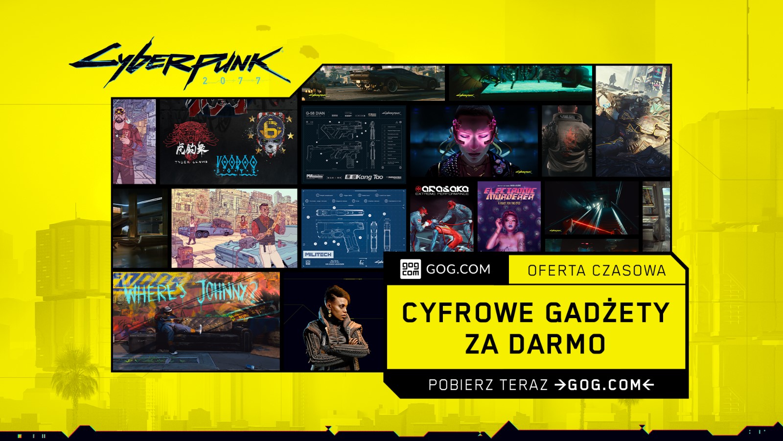 CD Projekt napędza zainteresowanie Night City Wire, rozdając za darmo paczkę cyfrowych dodatków z Cyberpunk 2077!