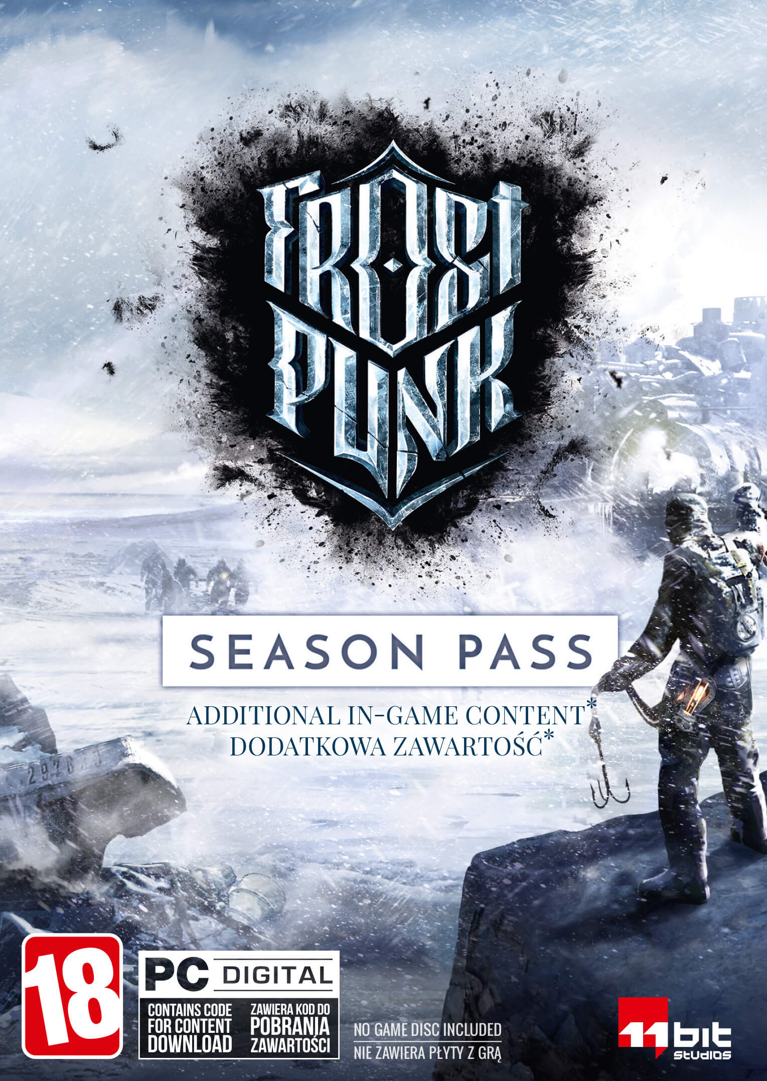 Cenega i 11 bit studios zapowiedziały pudełkowe Frostpunk Season Pass