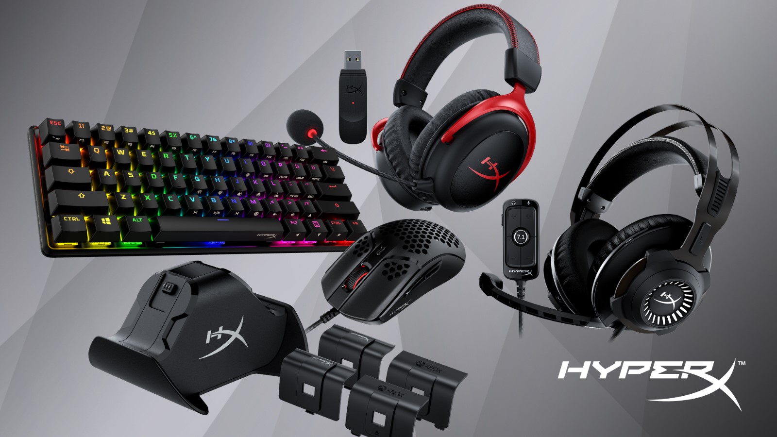 CES 2021 - HyperX zaprezentował zestaw nowości: klawiaturę All Origins 60, ładowarki ChargePlay Duo i rozszerza dostępność klasyków!