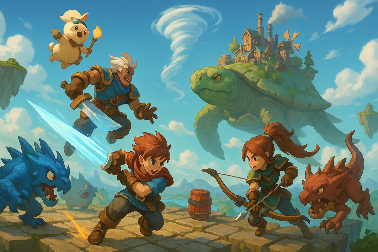 Cloudheim – dynamiczna gra akcji z kooperacją i rozbudowanym craftingiem