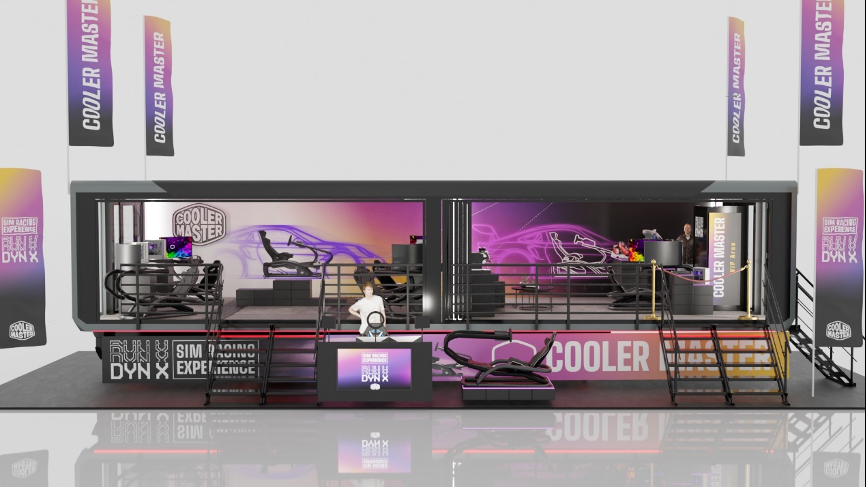 Cooler Master na ADAC SimRacing Expo 2024